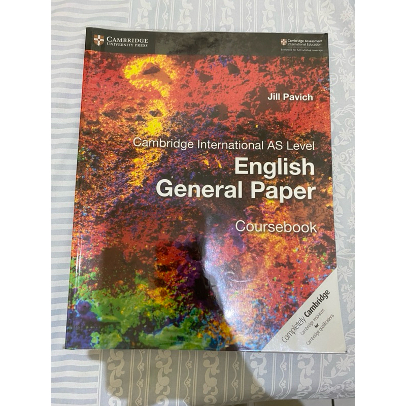 Cambridge international AS level English general paper coursebook