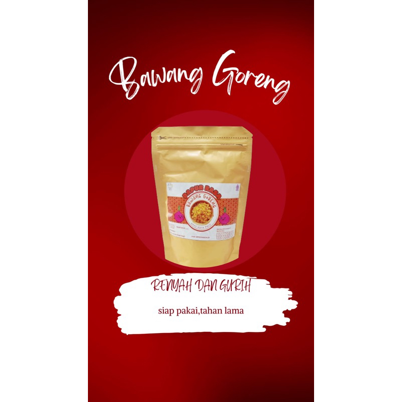 

bawanggorengrenyah 100gr