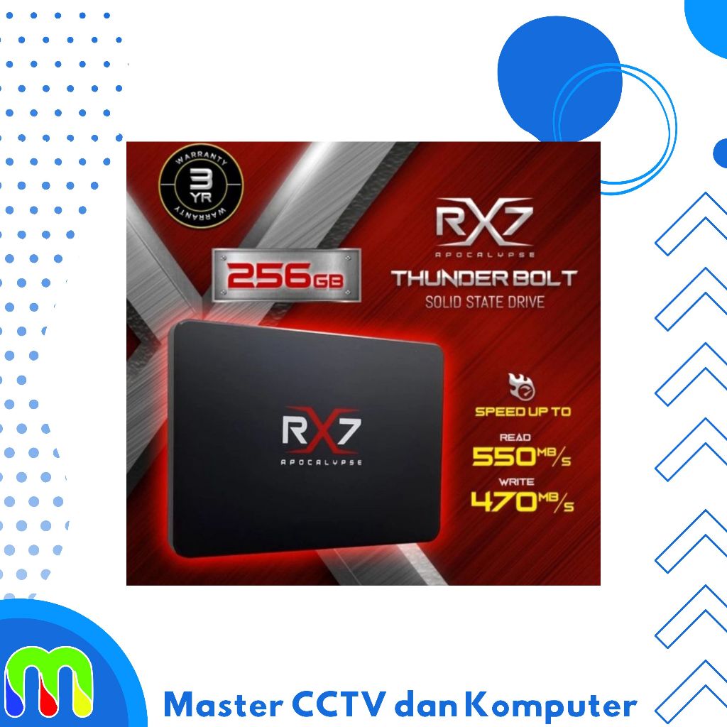 SSD RX7 SATA - 256 GB