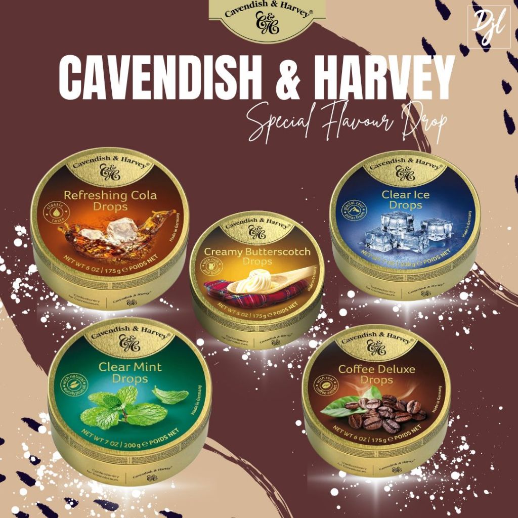 

Cavendish & Harvey Special Flavour Drops Permen rasa Spesial 1 Kaleng