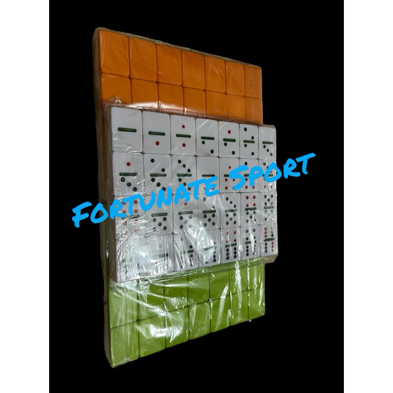 Domino Batu Tebal Acrylic / Mahjong