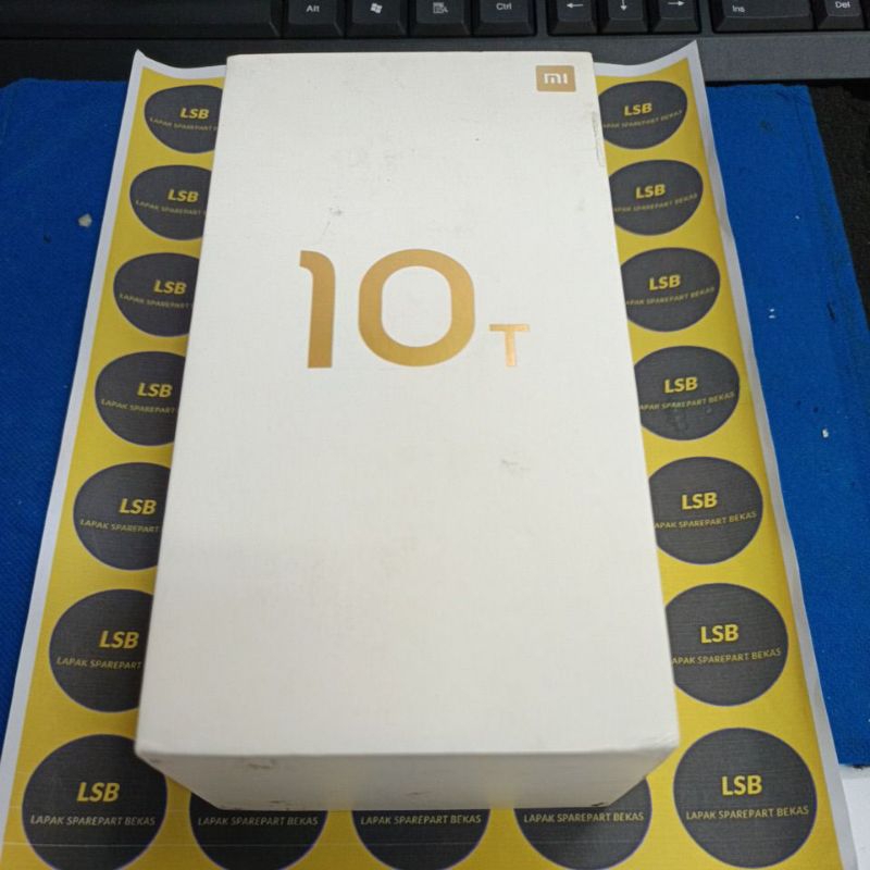 DUS BOX HANDPHONE XIAOMI MI 10T ORIGINAL BEKAS