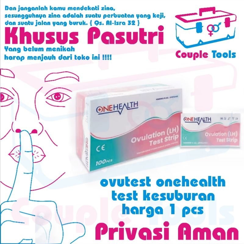 ovutest onehealth, ovutest kesuburan merek onehealth
