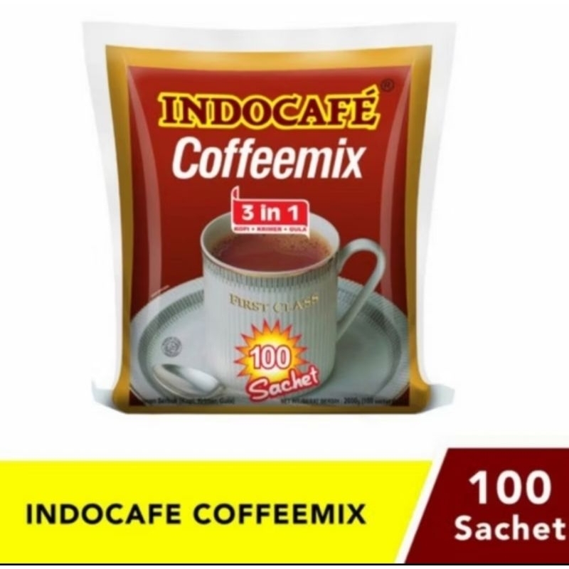

INDOCAFE COFFEEMIX 1PAKET ISI 100