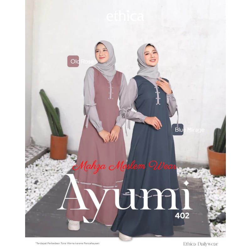 Eticha Dress Daily Ayumi 402Baju Muslim Wanita