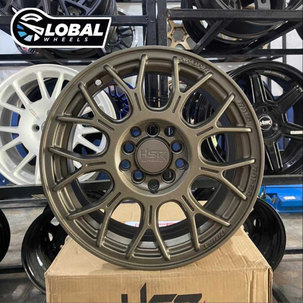 Velg Mobil HSR Rai S5 Ring 15 Original Bronze Bestfor Ertiga,Veloz,Innova