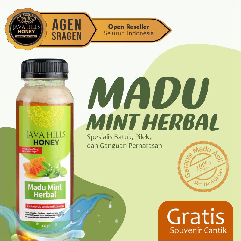 Madu Mint Java Hills Honey