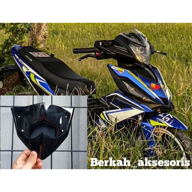VISOR SUPRA GTR 150 WINDSHIELD VISOR SUPRA GTR 150 MODEL TERBARU