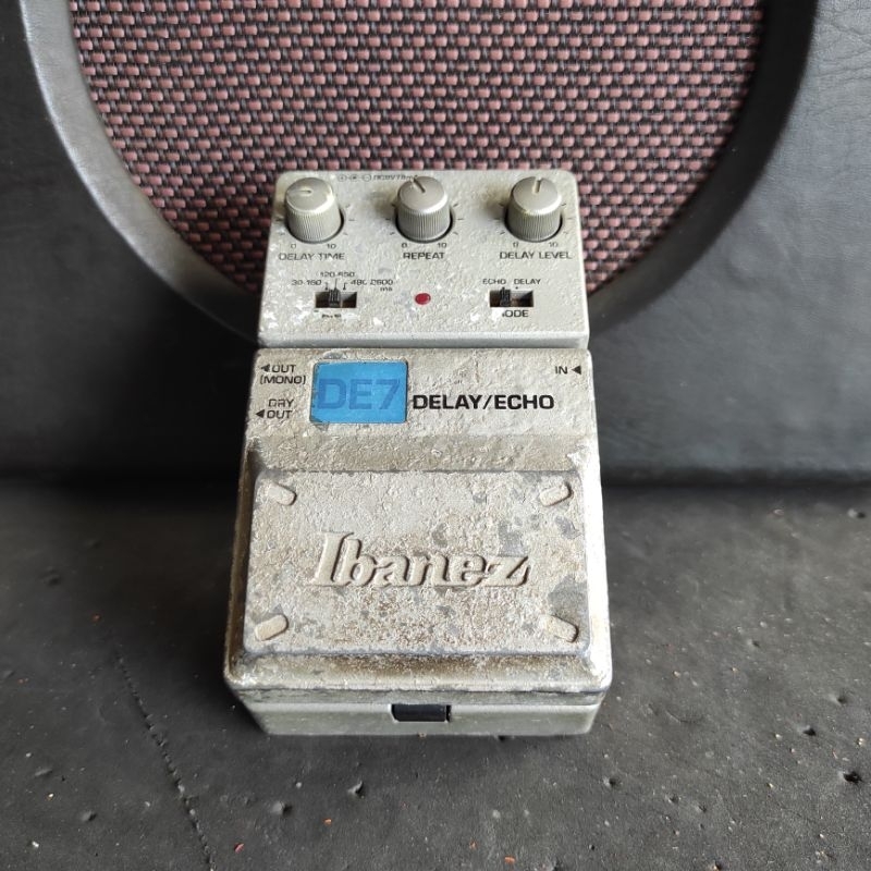 Ibanez DE 7 Delay/Echo, Efek Gitar, Langka, Not Boss DD 3, Dd 7