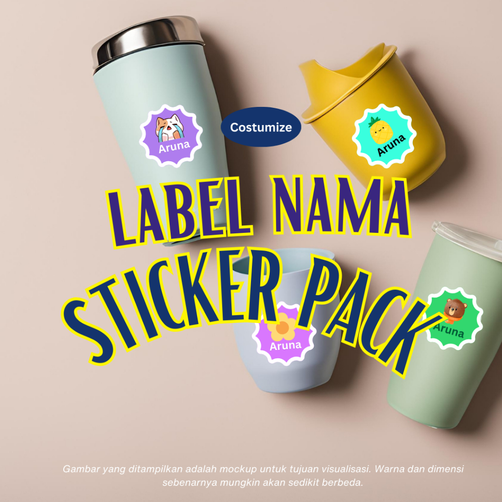 

Cetak Stiker Custom Tag Label Nama Anak Seri Klasik Medium