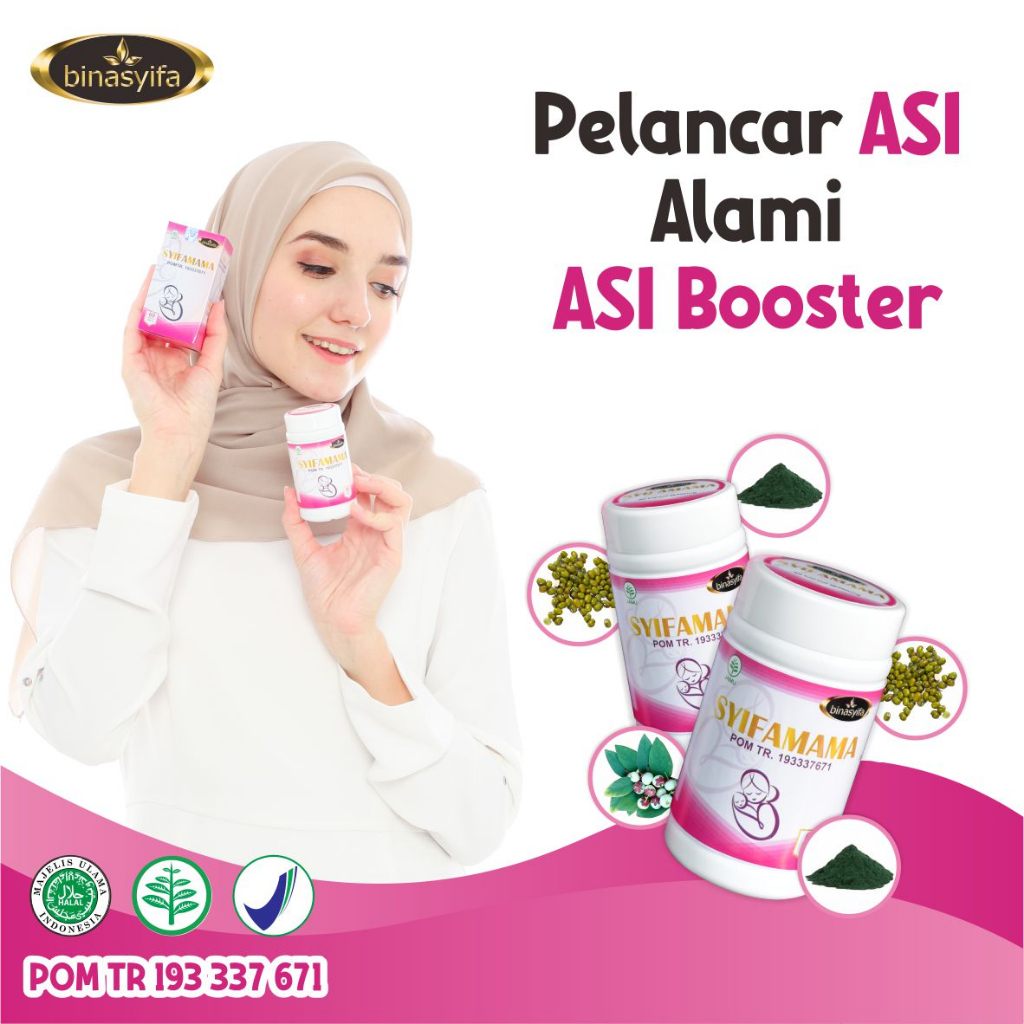 ASI Booster Pelancar ASI Binasyifa Herbal BPOM