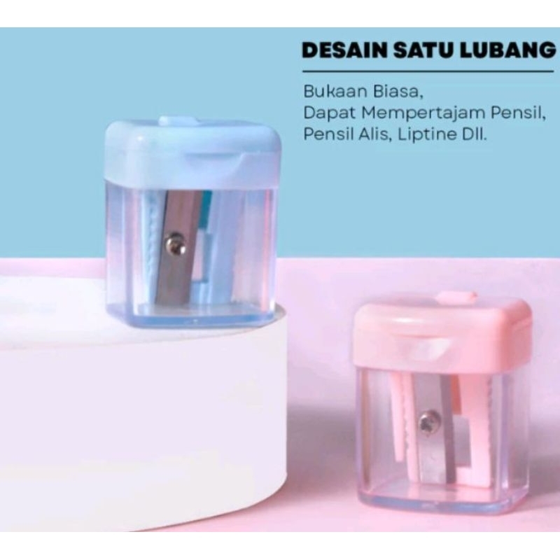 

Rautan Serutan Sharpener Pastel Color