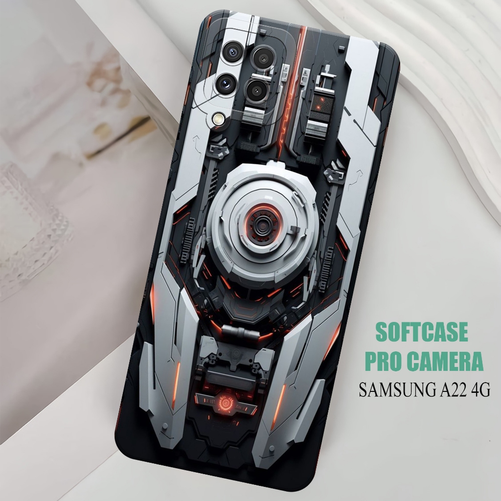 Case SAMSUNG  A22 4G - SAMSUNG  A22 4G  Terbaru - Softcase  SAMSUNG  A22 4G  - Softcase Pro Camera -