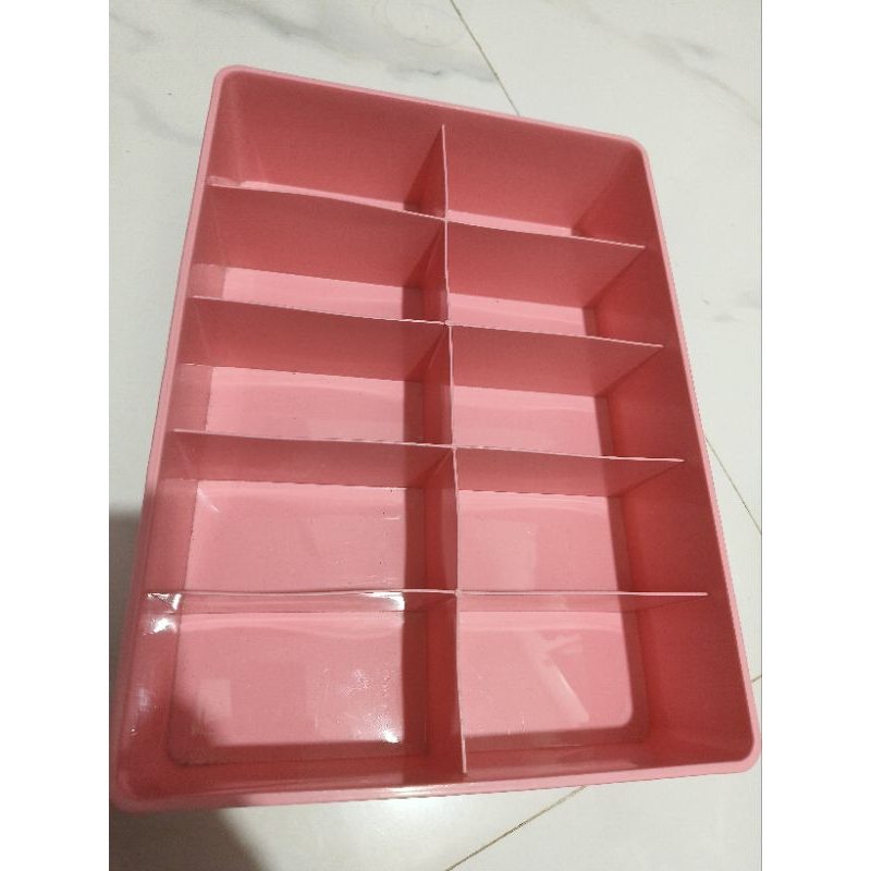 Kotak kaos kaki pink preloved second bekas