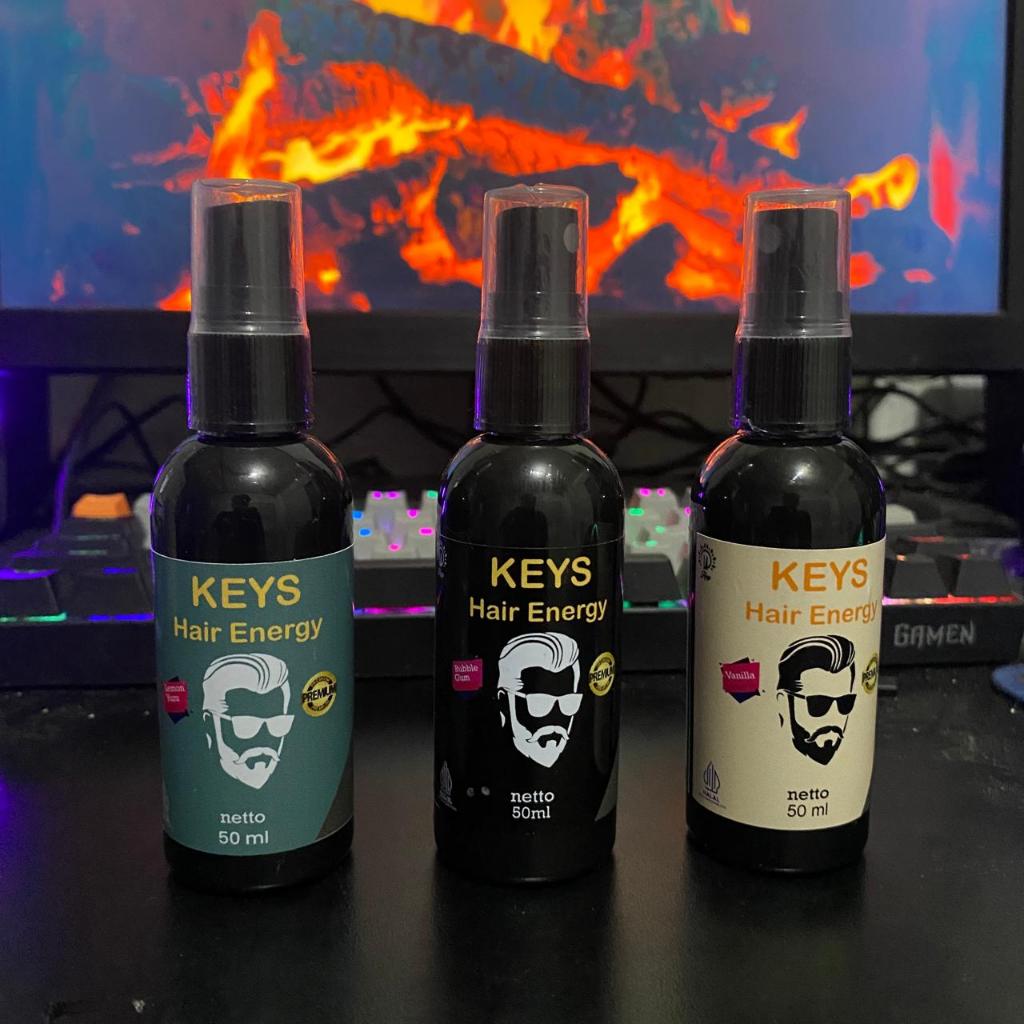 MINYAK RAMBUT PRIA KEYS HAIR ENERGY. HAIR SPRAY MINYAK KELAPA