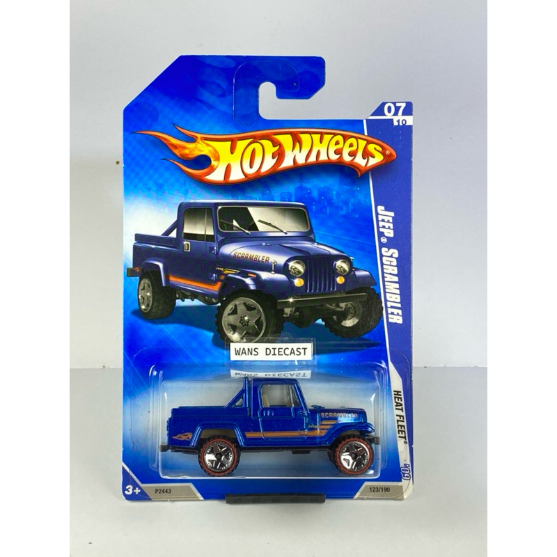 Hot Wheels Off Road Jeep Scrambler Red Line