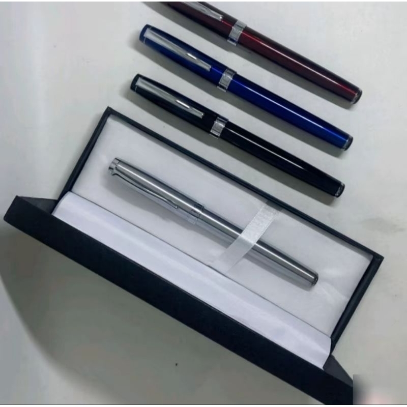 

Bulpoint Paker Mewah Stainless Custom Warna Free Grafir Nama/Logo + Box Exclusive