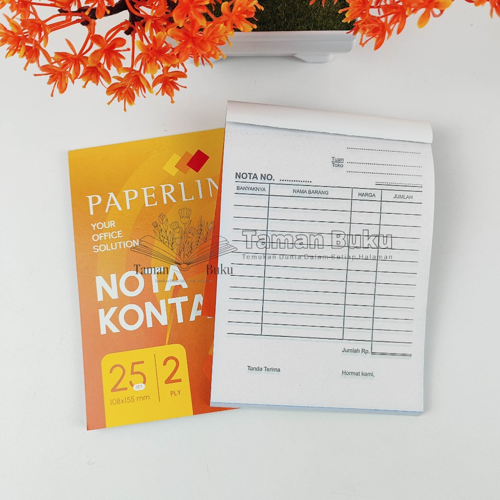 

10pcs Buku Nota Kontan Paperline 2 Ply Kecil