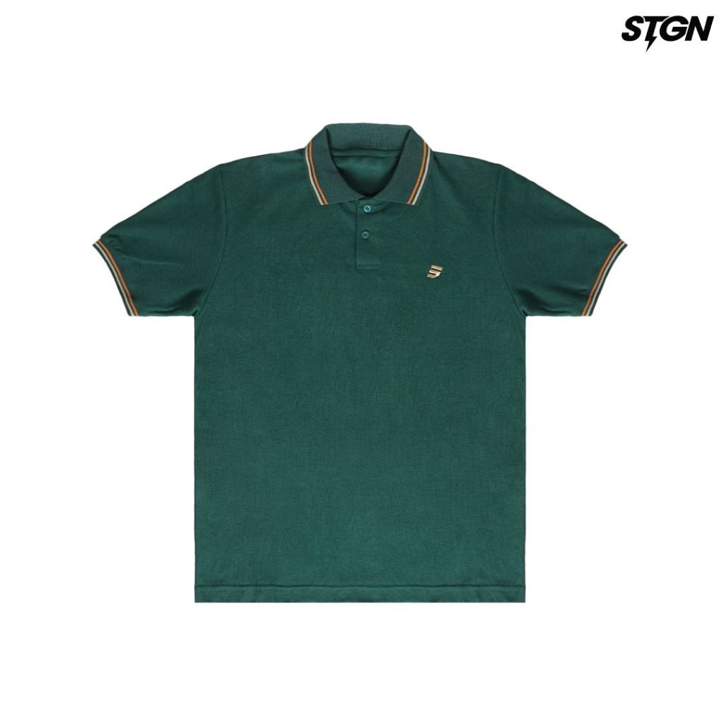 Steigen - Polo Shirt Struggle Green | Kaos Polo Pria Hijau