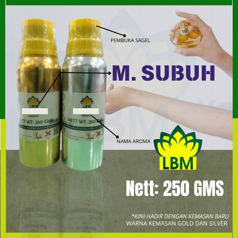 Malaikat Subuh By LBM  ORI kemasana 250gms segel pabrik Bibit Parfum