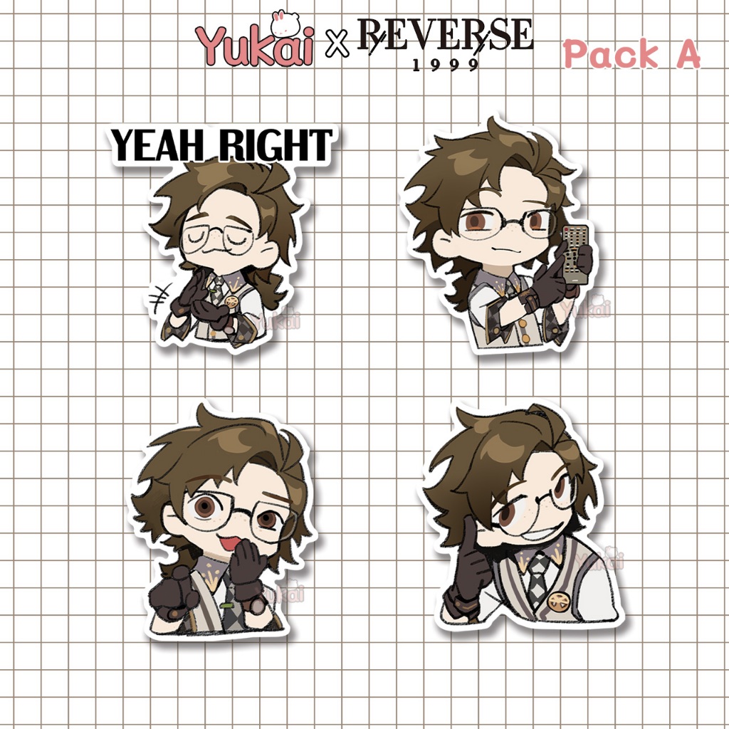 

Stiker Pack Horropedia Reverse 1999 Premium, Sticker Anime Waterproof