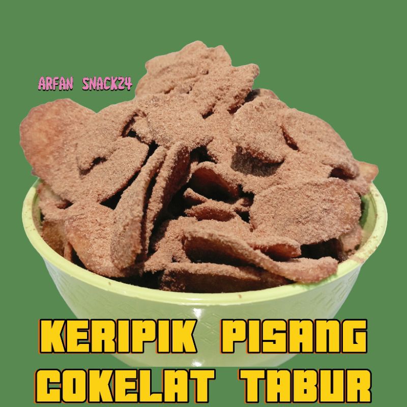 

KRIPIK PISANG COKLAT TABUR MANIS NAGIH LUMER DI LUAR KRIUKK DI DALAM 180 gram