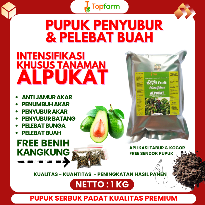 Pupuk Serbuk Pelebat Buah / Pupuk Booster Pelebat Buah Alpukat / Pupuk Buster Alpukat / Pupuk Booste