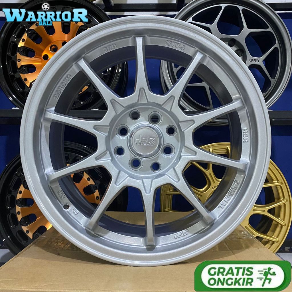 Velg CE28 Ring 17 Untuk Jazz Yaris Swift Avanza HSR BOROKO SRD R17