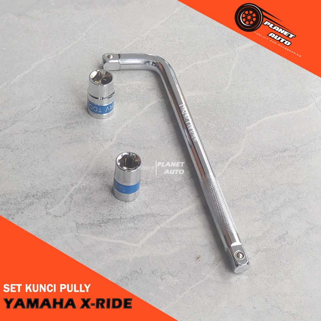 Set Paket Kunci Pully CVT Motor Matic Yamaha X-Ride