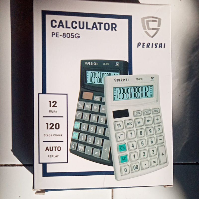 

kalkulator PERISAI pe 805G 12 DIGIT