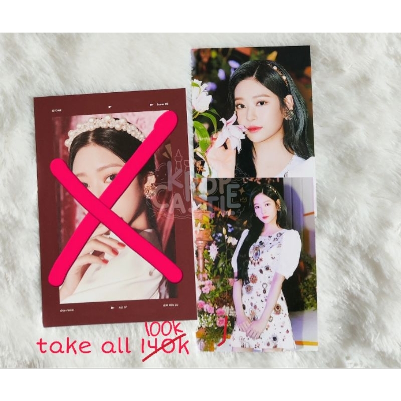 [READY] IZONE IZ*ONE Minju One Reeler photocard postcard