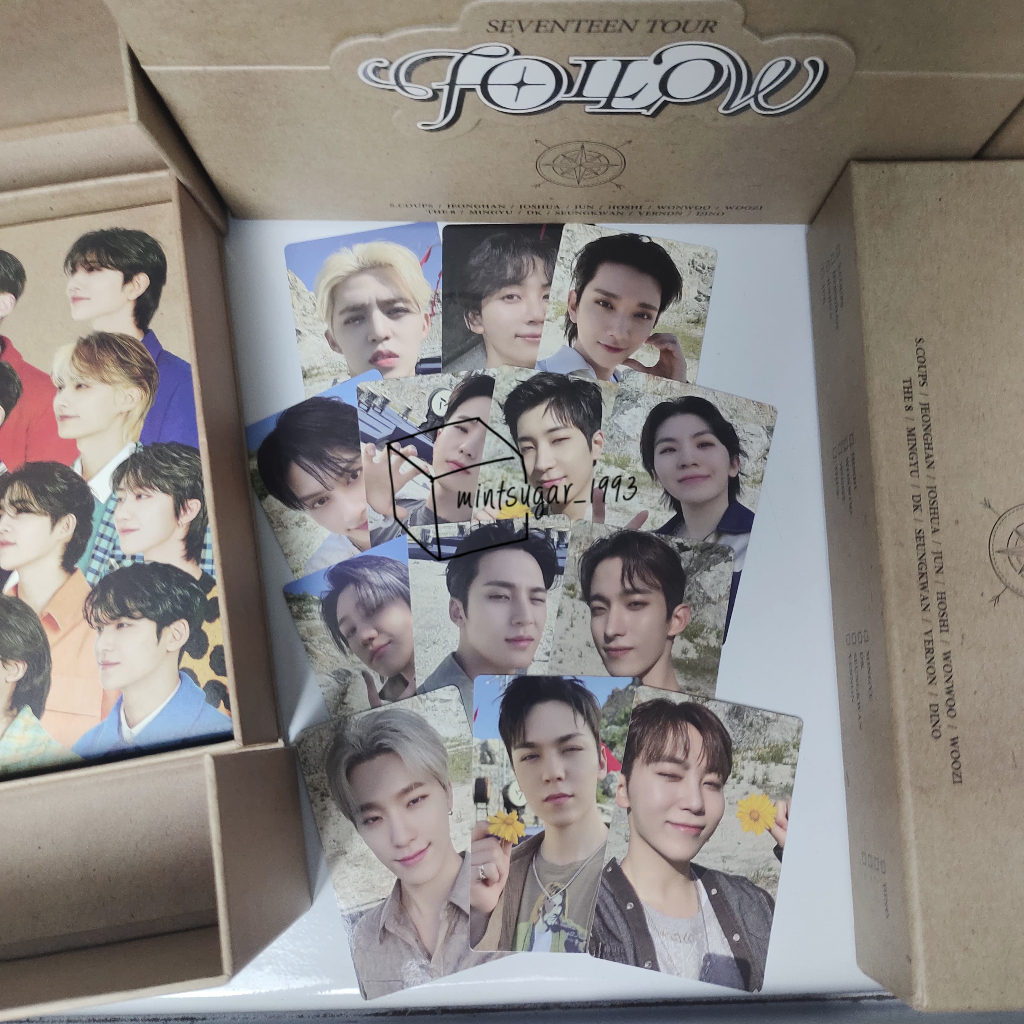 [ READY STOCK NEW OFFICIAL ] SHARING SEVENTEEN TOUR [ FOLLOW ] TO SEOUL DIGI CODE VER B ( digicode s