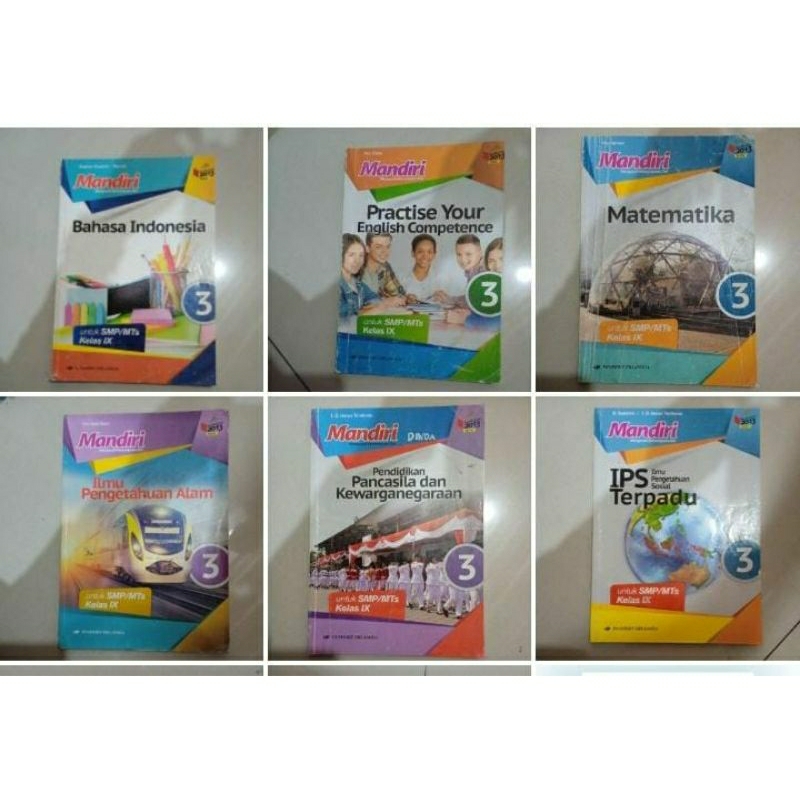 

buku paket mandiri kelas 9 kurikulum k13 Erlangga