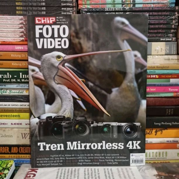 Majalah Original CHIP FOTO VIDEO Tren Mirrorless 4K 01.2016