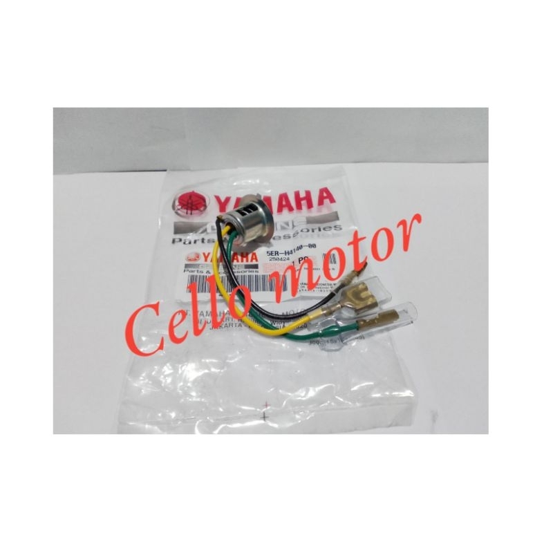 Soket fiting piring lampu depan Mio sporty Mio smile Vega Jupiter MX Mio j original