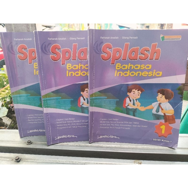 buku Splash Bahasa Indonesia SD kelas 1