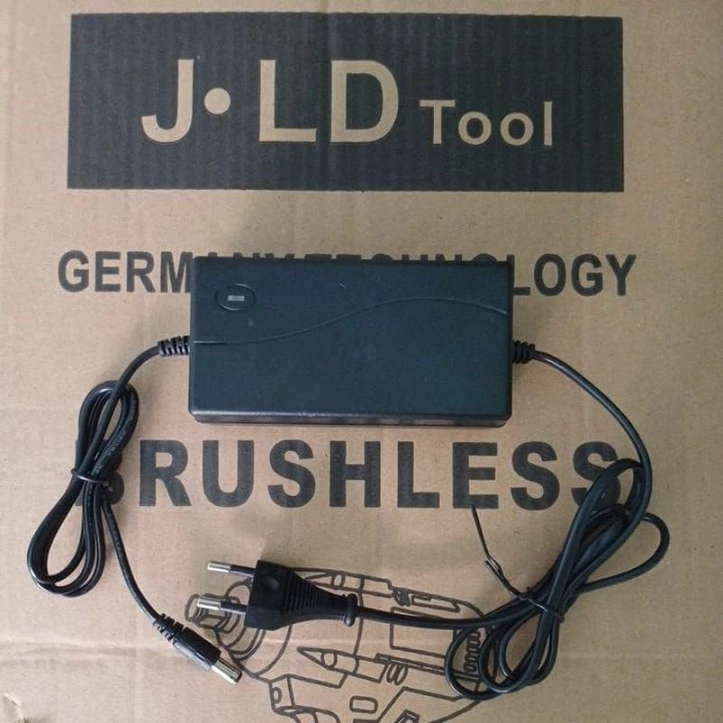 Charger cas original jld untuk Impact Wrench dan gerinda batrai jv88 36v 48v 88v 98v