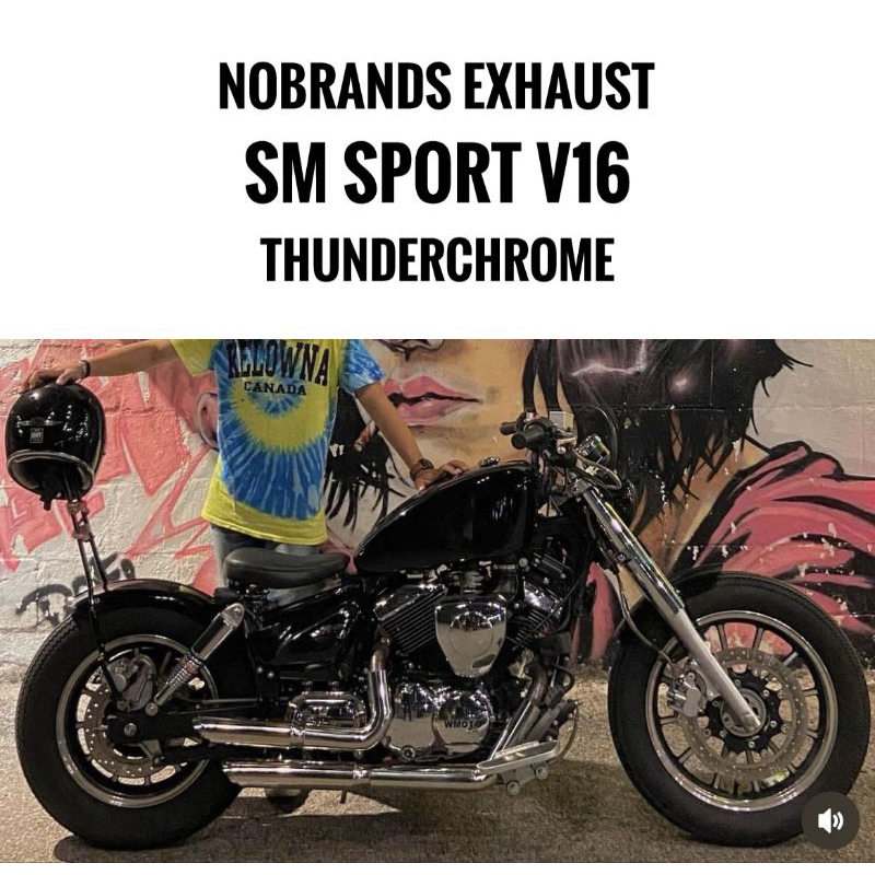 knalpot sm sport v16 custom nobrands exhaust