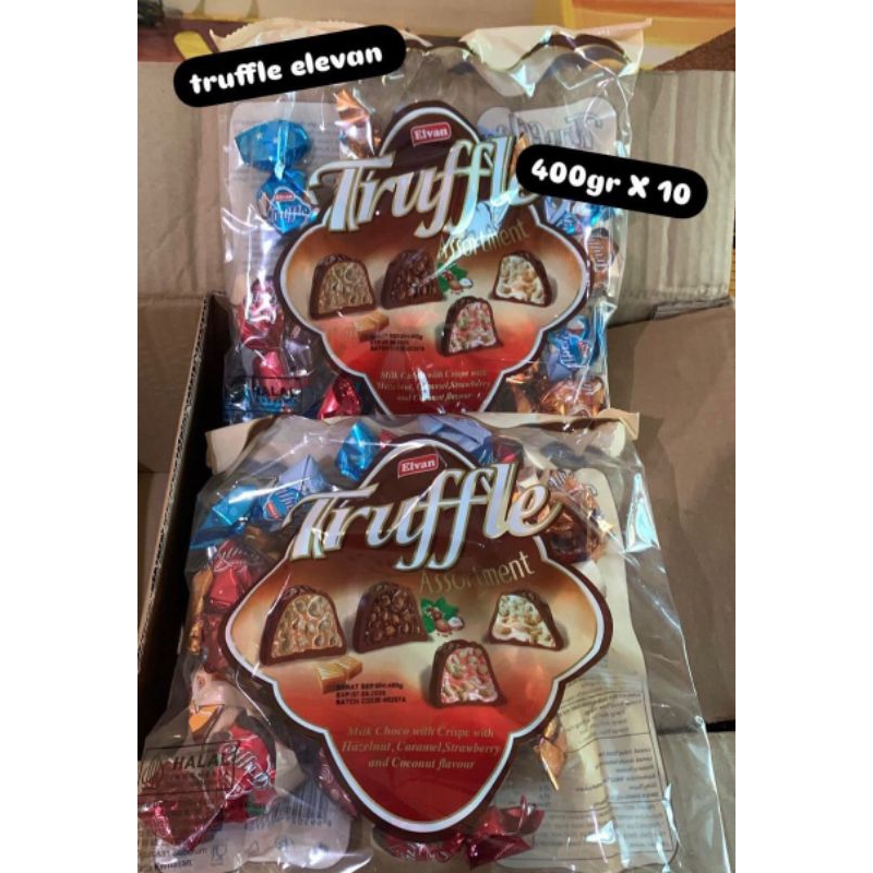 

Coklat Truffle Berat 400gram /bungkus