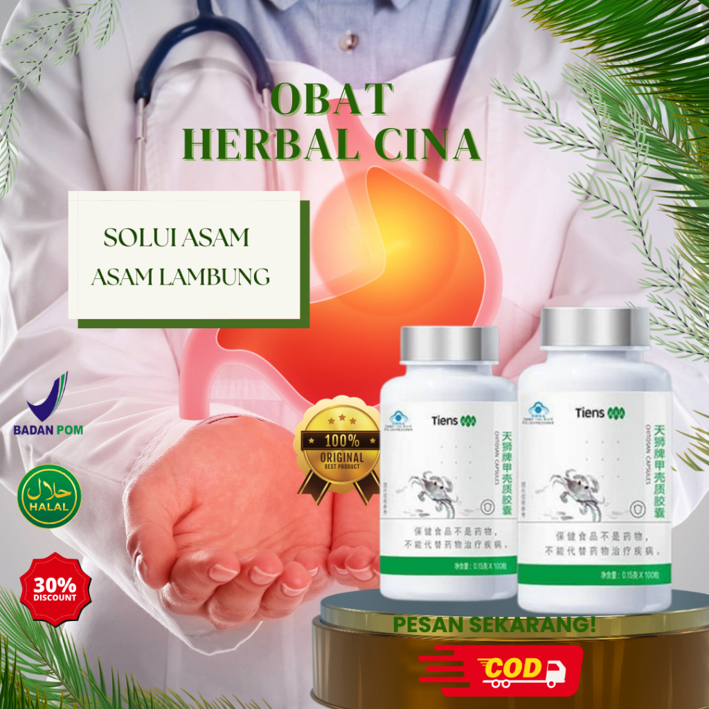 Jual Obat Asam lambung Gerd Obatherbal cina Original