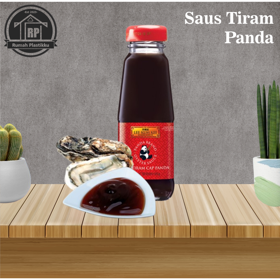 

Lee Kum Kee Saus Tiram Oyster Sauce / Saus Tiram Panda Brand [Kecil 145 gr]