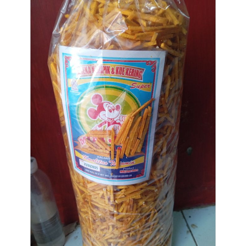 

Keripik tales kiloan stik talas 500gram