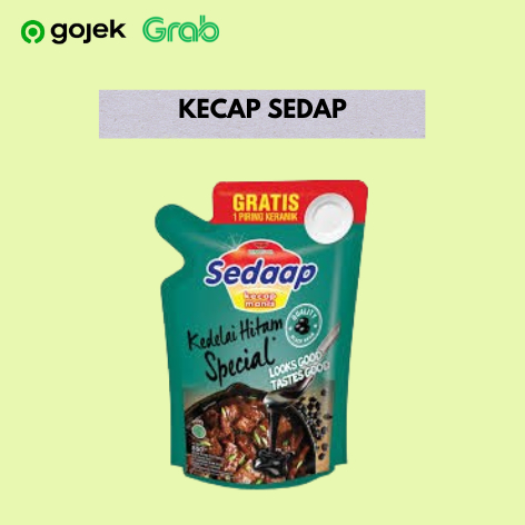 

Sedap Kecap Manis Kedelai Hitam 520 ml