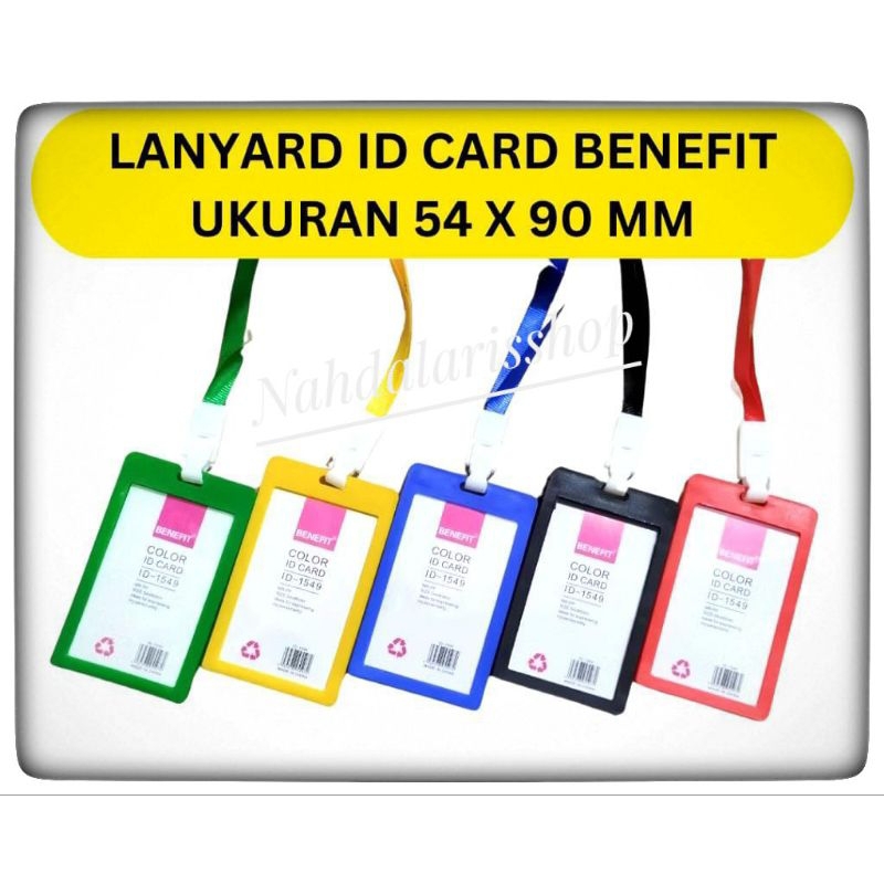 

Tempat ID Card + Tali Satu Set - Warna