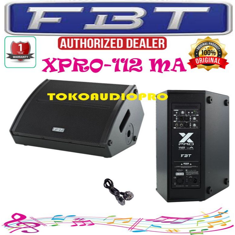 Speaker FBT XPro 112MA 12" Active Monitor Speaker Aktif FBT X-Pro 112MA