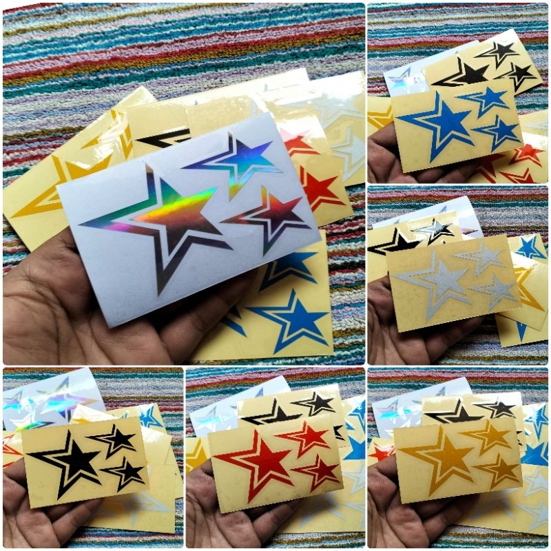 

Stiker cutting BINTANG