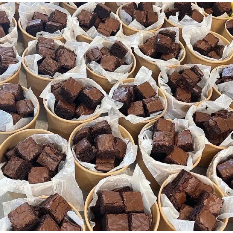 

fudgy brownies Bakar 100gram