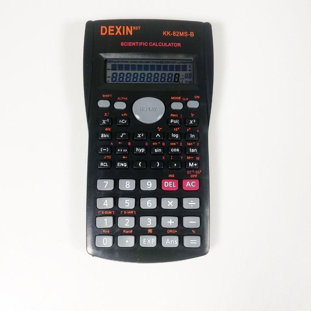 

DEXIN Kalkulator Elektronik Scientific Calculator - KK-82MS-B - Black