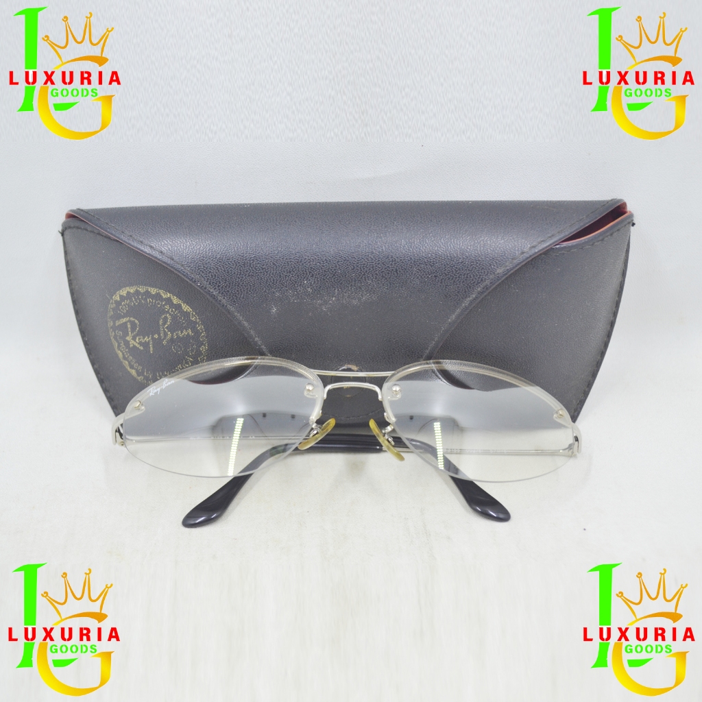 VINTAGE KACAMATA HITAM - SUNGLASSES RAY BAN RB 3155, Original - Unisex