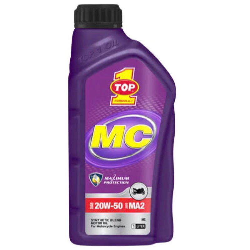 OLI MESIN TOP1 MC 20W-50 1000ML TOP1